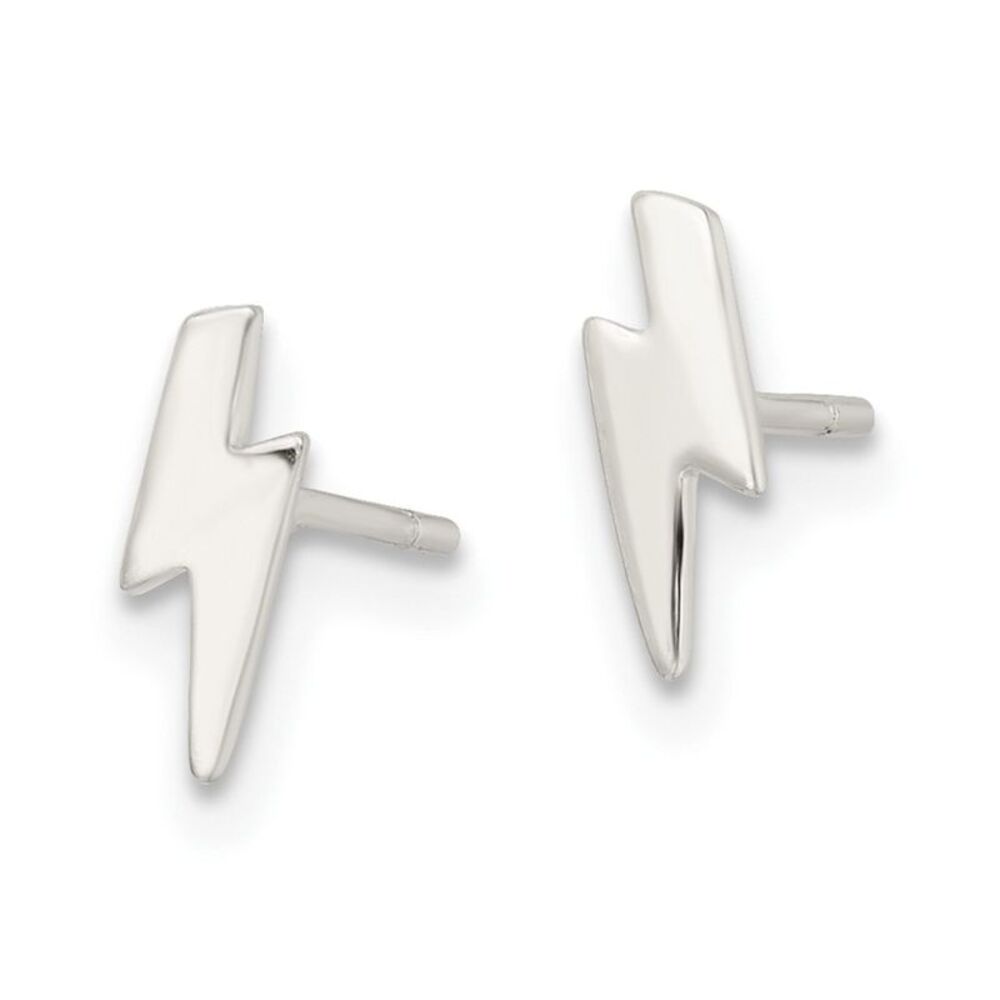 Kazi Luxury Sterling Silver Polished Tiny Lightni… - image 2